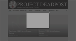 Desktop Screenshot of projectdeadpost.com